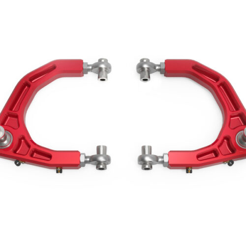 aFe Power Control 05-23 Toyota Tacoma Upper Control Arms - Red Anodized Billet Aluminum - Image 4