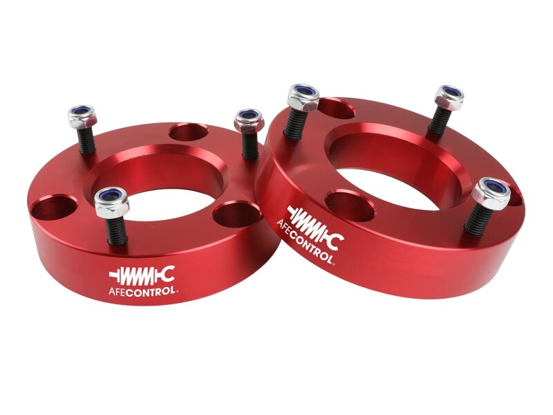 aFe Power CONTROL 2.0 IN Leveling Kit 04-21 Ford F-150 - Red - Image 3