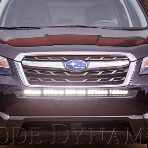 Diode Dynamics 30 In LED Light Bar Single Row Straight - Amber Combo Each Stage Series