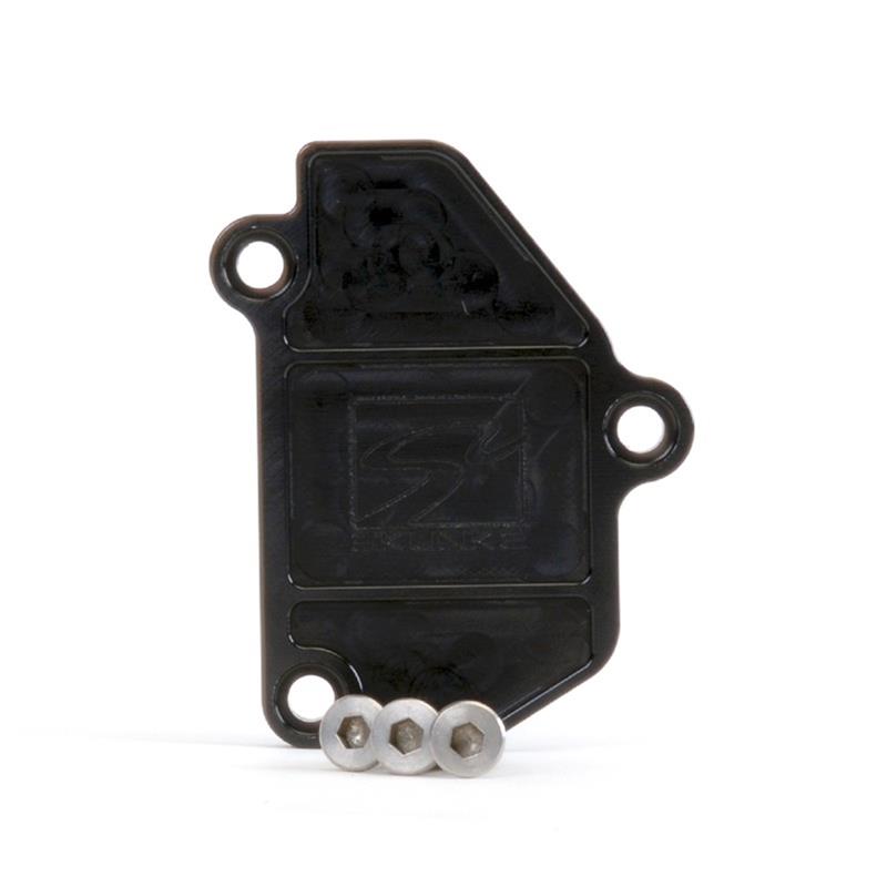 Skunk2 B-Series VTEC Black Anodized Block Off Plate - Image 7