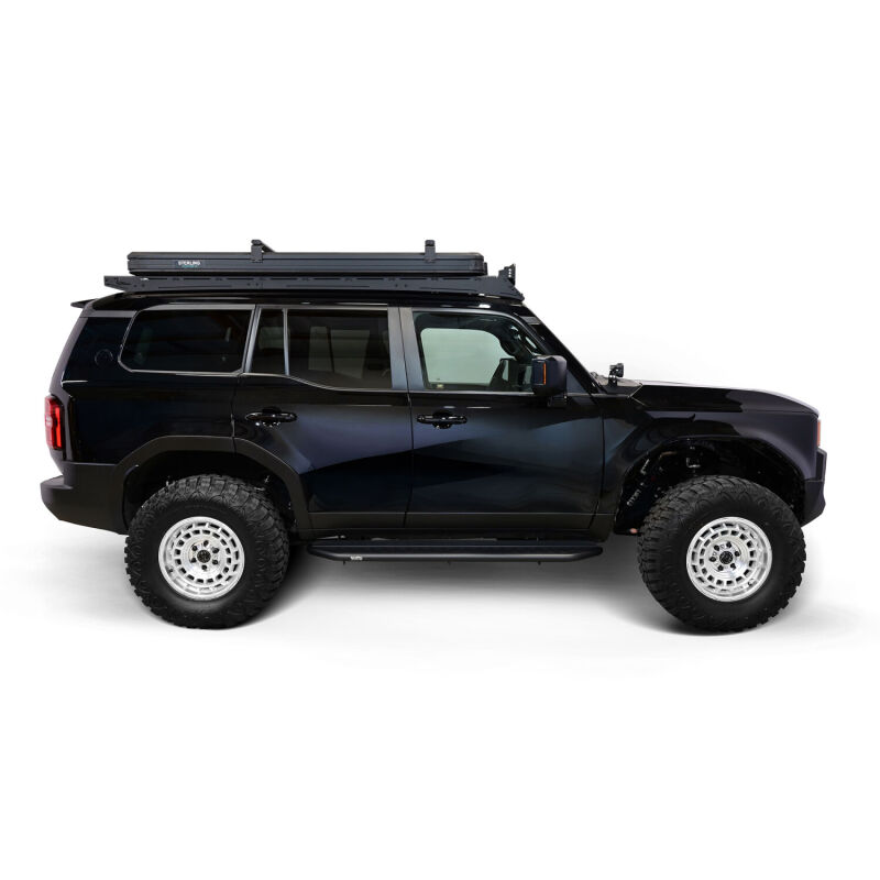 Westin 24-26 Toyota Land Cruiser Outlaw Running Boards Textured Black - Image 10