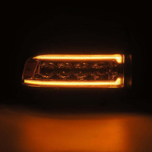 AlphaRex 94-01 Dodge Ram 1500 NOVA LED Headlights Chrome w/ Activ. Light Seq. Signal and SB DRL - Image 5