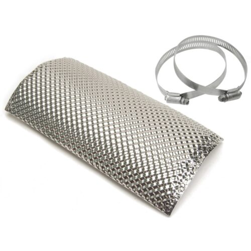 Alternative view of DEI Pipe Shield - 8.5in x 4.5in