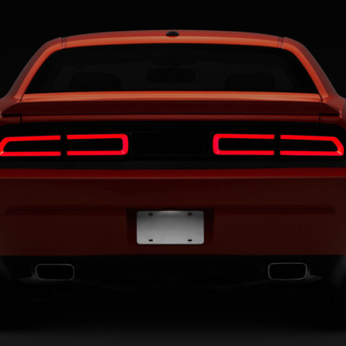 Raxiom for 2008-2014 Challenger LED Tail Lights- Black Housing (Smoked Lens) - Image 3