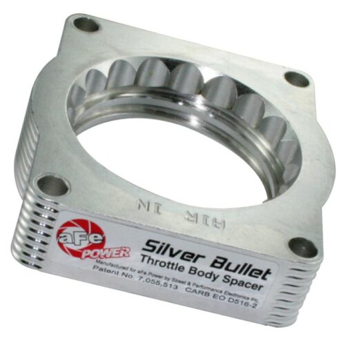 Alternative view of aFe Power Silver Bullet Throttle Body Spacers TBS Nissan Frontier/Pathfinder/Xterra 05-09 V6-4.0L