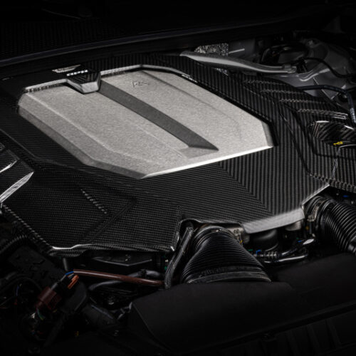 APR 21-26 Audi RS6 Avant/RS7 Sportback EA825 (C8) 4.0T Carbon Fiber Engine Cover - Image 6