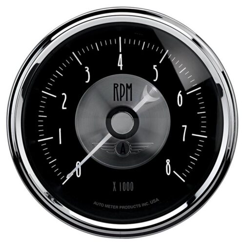 AutoMeter Gauge Quad 5in. 0 Ohm(e) to 90 Ohm(f) Elec Prestige Blk. Diamond - Image 2