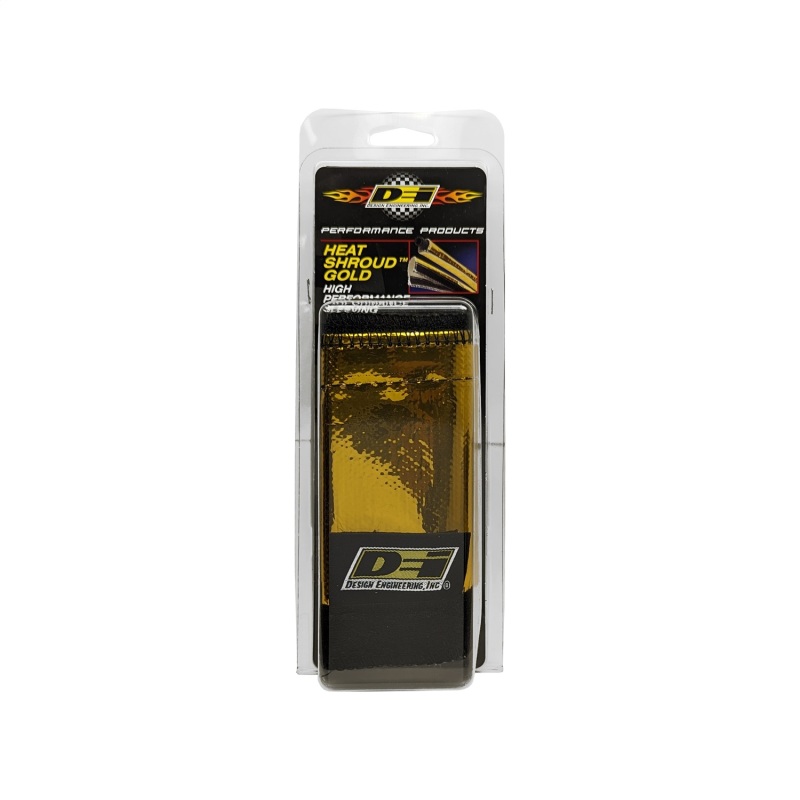 DEI Heat Shroud 1/2in to 1-1/4in I.D. x 3ft - Gold - Image 4