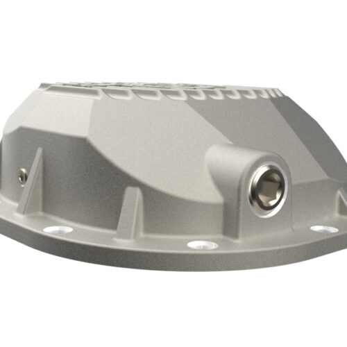 aFe Power 90-14 Ford F-150 Rear Differential Cover - Raw w/ Machined Fins - Image 5