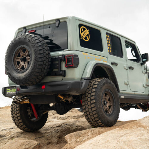 DV8 Offroad 18-25 Jeep Wrangler JL Spare Tire Carrier