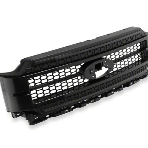 Raxiom for 2021-2023 Ford F-150/ Exc.Raptor CXR Series LED Upper Replacement Grille with White DRL- Black - Image 3