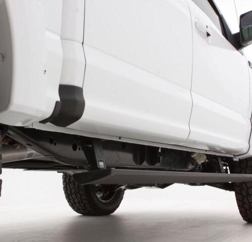 Husky Liners 14-18 GMC Sierra 1500 DC Trail Armor Rocker Panel & Sill Plate Cover (4pc) - Tex. Blk - Image 2