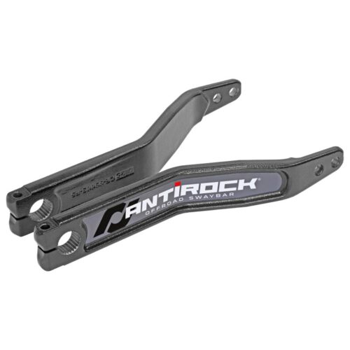 RockJock Antirock Forged 4140 Chromoly Sway Bar Arms 15in Long 2.5in Offset w/ Stickers - Pair