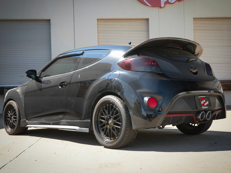 aFe Power Takeda 13-17 Hyundai Veloster L4-1.6L 2-1/2in 304 SS Axle-Back Exhaust w/ Polished Tips - Image 6