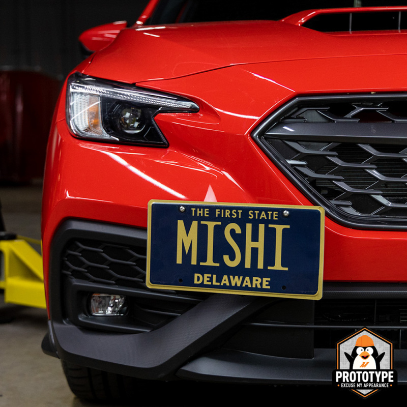 Mishimoto License Plate Relocation Kit for 2022+ Subaru WRX - Image 3