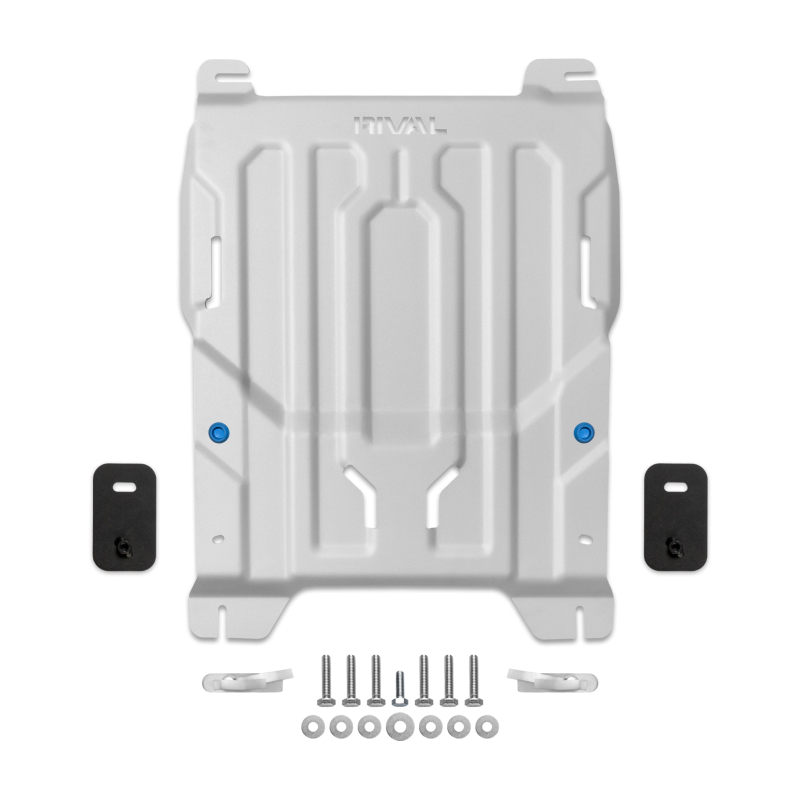 Rival 24-26 Ford Ranger / Ranger Raptor Aluminum Transmission And Cat Converter Skid Plate