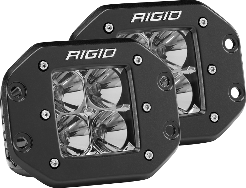 Rigid Industries Dually - Flush Mount - Flood - Set of 2 - Image 4