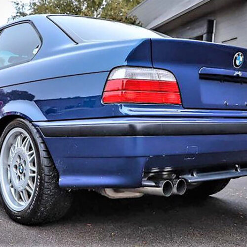 Alternative view of Dinan 92-99 BMW 3-Series (E36) Free Flow Axleback Exhaust - Polished Tips