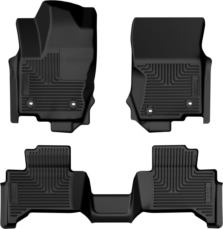Husky Liners 2024 Lexus GX550 Weatherbeater Combo Black Floor Liners - Image 2