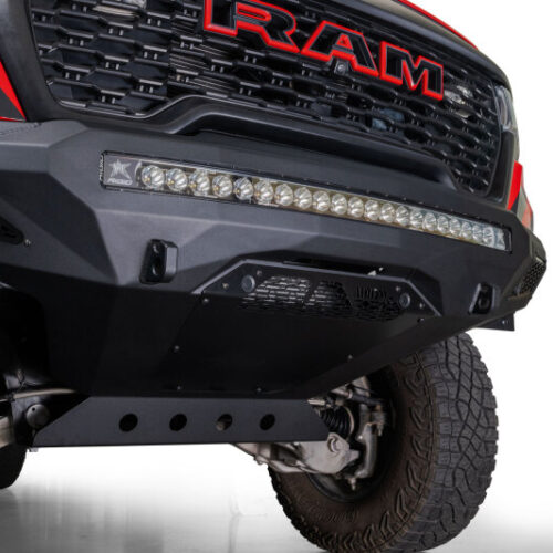 Alternative view of Addictive Desert Designs for 2025 Ram RHO Stealth Fighter Front Bumper