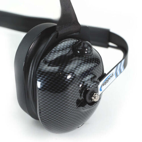 Rugged Radios H41 Behind the Head (BTH) Headset for 2-Way Radios - Carbon Fiber - Image 3