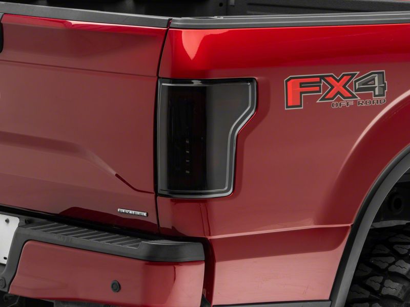 Raxiom for 2015-2017 Ford F-150 Axial Series LED Tail Lights- Black Housing (Smoked Lens) - Image 8