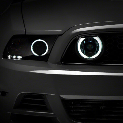 Raxiom for 2013-2014 Ford Mustang GT CCFL Halo Fog Lights- Chrome