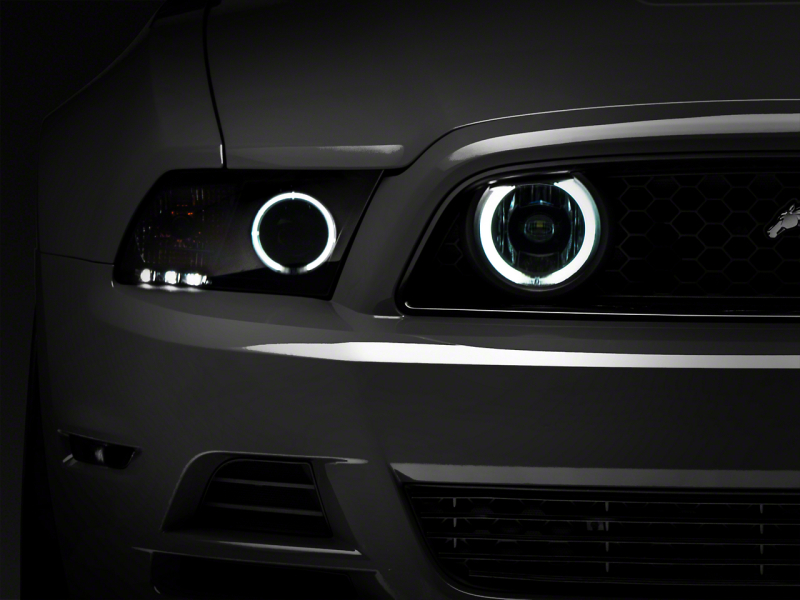 Raxiom for 2013-2014 Ford Mustang GT CCFL Halo Fog Lights- Chrome
