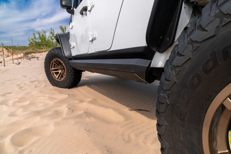 AMP Research PowerStep XL - Black (Incl OEM Style Illumination) for 2007-2018 Jeep Wrangler JKU 4DR - Image 2
