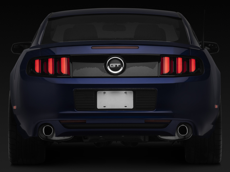 Raxiom for 2013-2014 Ford Mustang Vector V2 Tail Lights- Black Housing (Clear Lens) - Image 3