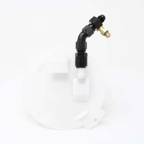 Aeromotive VaporWorx Gauge Setting Fitting Adapter - (1) AN-06 Male-Male Union & 1/8in NPT Port - Image 4