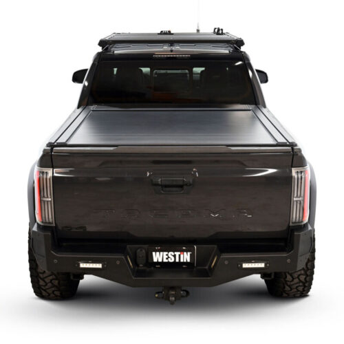 Westin 24-26 Toyota Tacoma 5ft Bed Manual Retractable Tonneau Cover - Black - Image 6
