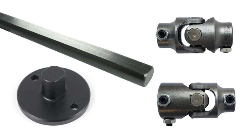 Ridetech 65-79 Ford F-100 Steering Column Adapter - Image 3