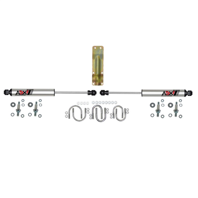 Skyjacker 67-87 GM K10-K35 Pickup ADX 2.0 Dual Stabilizer Kit w/ CNC Machined Polished Alum.