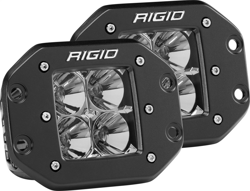 Rigid Industries Dually - Flush Mount - Flood - Set of 2 - Image 3