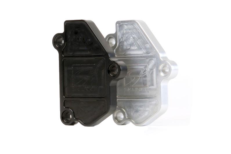 Skunk2 B-Series VTEC Black Anodized Block Off Plate - Image 8