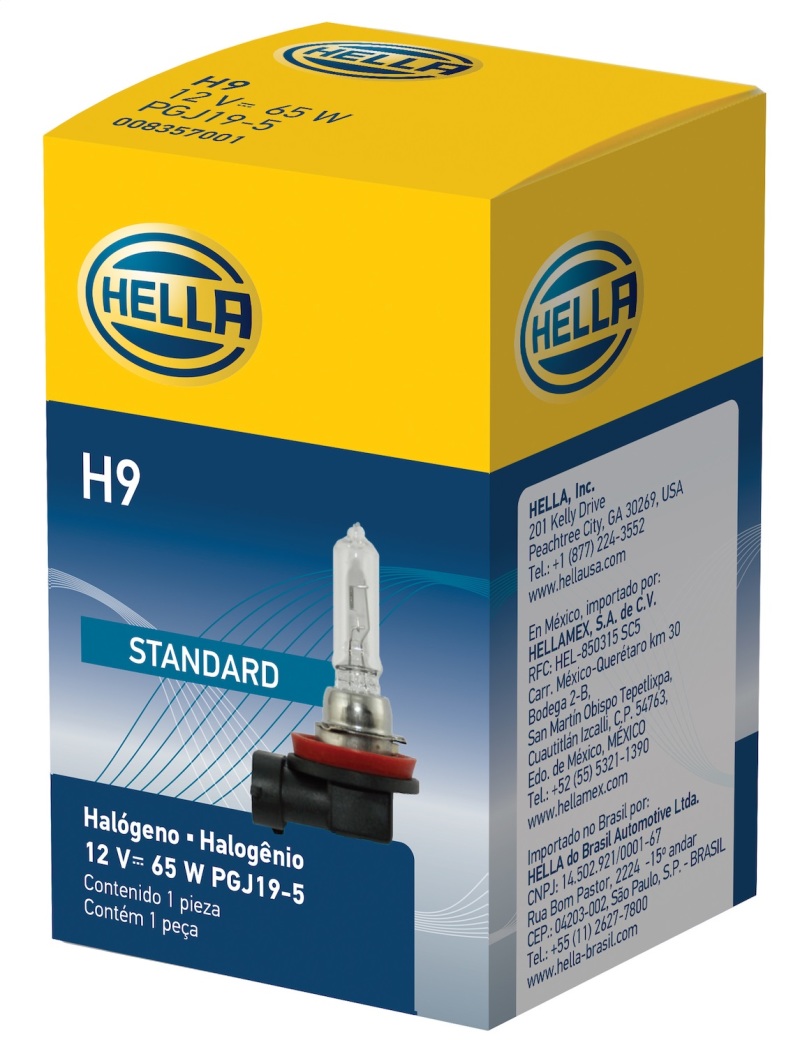 Hella Bulb H9 12V 65W PGJ19-5 T4 - Image 4