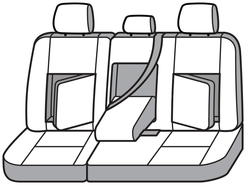 Covercraft Endura Waterproof Polyester SeatSaver Custom Second Row Seat Covers - Image 5