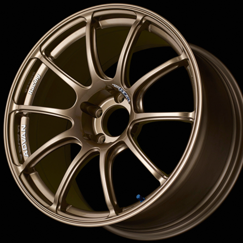 Advan YAZ8I35EA RZII 18x9 +35 5x114.3 Racing Bronze Wheel