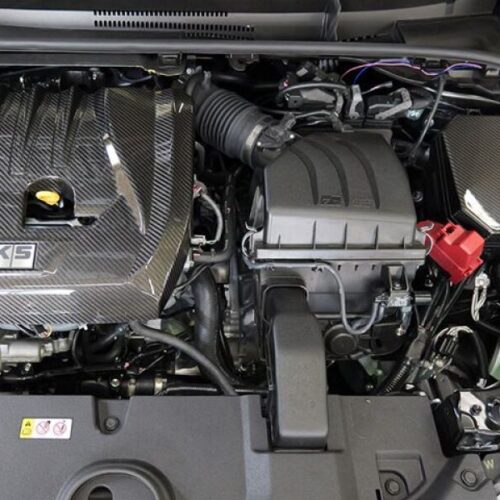 HKS 2023 Toyota GR Corolla Dry Carbon Fuse Box Cover