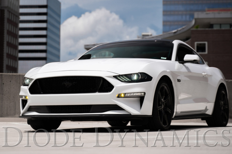Diode Dynamics Elite Series Combination Fog Lamp for 18-21 Ford Mustang - Cool - White (Pair) - Image 4