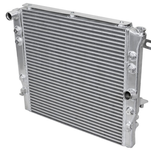 aFe Power BladeRunner GT Series Bar and Plate Radiator w/ Black Hoses 12-18 Jeep Wrangler (JK) V6 3.6L - Image 4