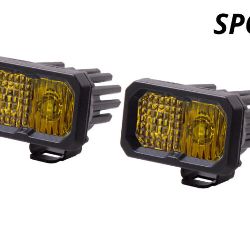 Diode Dynamics Stage Series 2 In LED Pod Sport - Yellow Combo Standard ABL (Pair) - Image 3