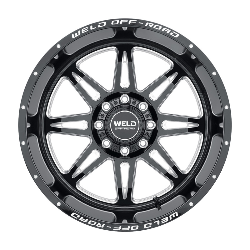 Weld W13200017475 Cheyenne W132 Series 20x10 / 8x170 BP / -18 Offset / 4.75 BS / 125.1 Bore - Gloss Black MIL - Image 2