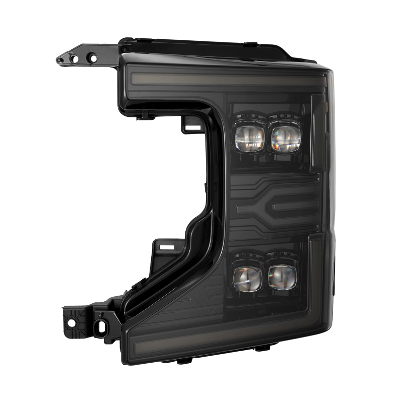 AlphaRex 20-22 Ford F-250/350/450 SD NOVA-Series LED Proj Headlights Alpha-Bk w/Acv Light SS & SBDRL - Image 3