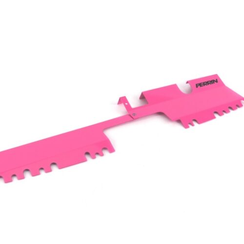PERRIN 15-21 Subaru WRX/STI Radiator Shroud (With/Without OEM Intake Scoop) - Hyper Pink - Image 5