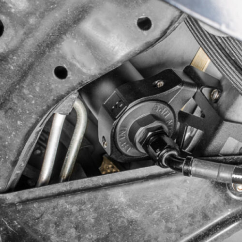 Radium Engineering Mitsubishi Evo X Fuel Hanger Feed Kit - Microglass Filter - Image 3