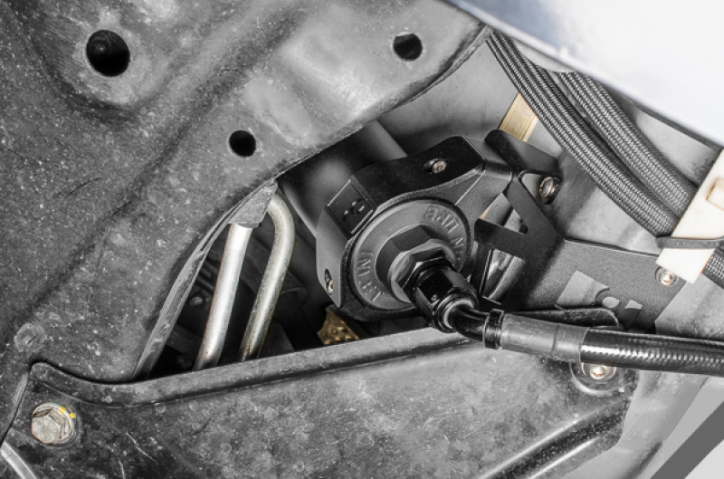 Radium Engineering Mitsubishi Evo X Fuel Hanger Feed Kit - Microglass Filter - Image 3