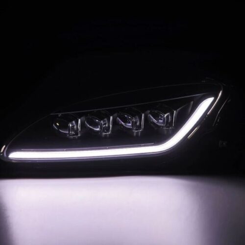 AlphaRex 99-09 Honda S2000 NOVA-Series Projector LED Headlights - Black - Image 4