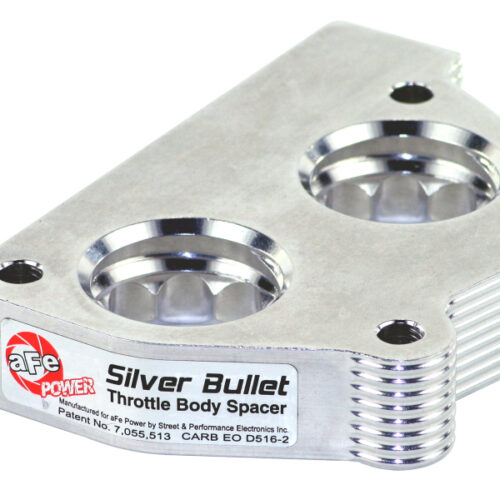 aFe Power Silver Bullet Throttle Body Spacers TBS GM C/K 1500/2500/3500 87-95 V6-4.3L V8-5.0/5.7L - Image 3